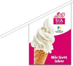 SIA Glass Fasadflagga Mjukglass