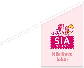 SIA Glass Fasadflagga SIA Ängel
