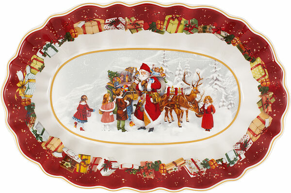 Uppläggningsfat 29x19 cm Toys Fanta Santa Kids Villeroy & Bo - bild 1