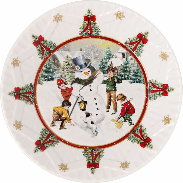 Skål 25 cm Toys Fantasy Building a snowman Villeroy & Boch - bild 1