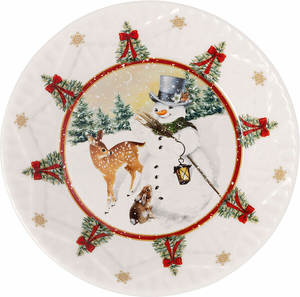 Skål 17 cm Toys Fantasy Snowman with animals Villeroy & Boch - bild 1