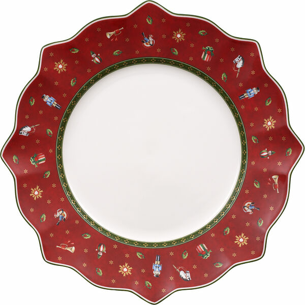 Tallrik flat 29 cm röd Toys Delight Villeroy & Boch - bild 1