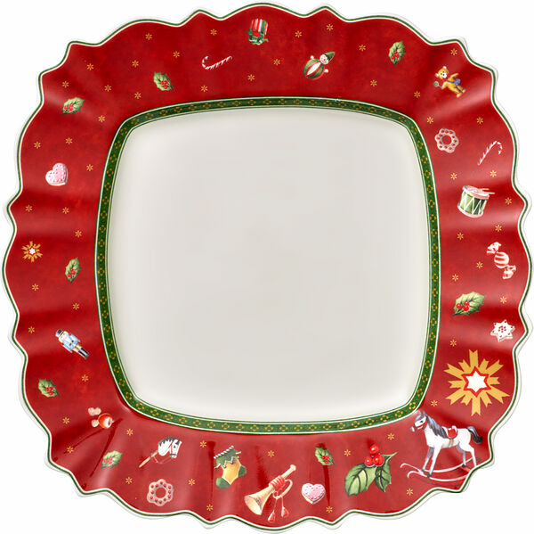 Tallrik flat 28,5 cm röd Toys Delight Villeroy & Boch - bild 1