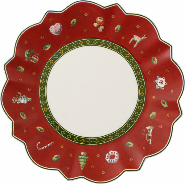Tallrik flat 17 cm röd Toys Delight Villeroy & Boch - bild 1