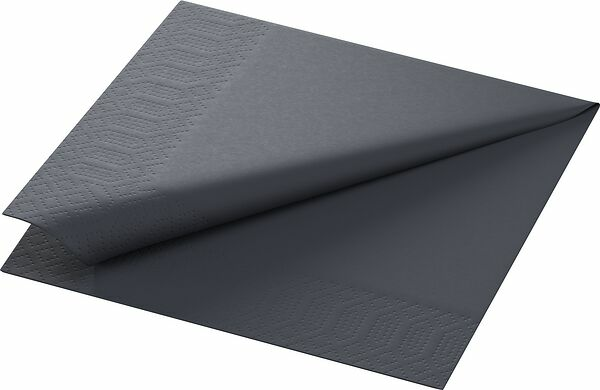 Servett 3 L Svart 33x33 cm Duni - bild 1
