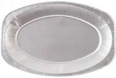 Serveringsfat 45x30 cm silver Duni - bild 1