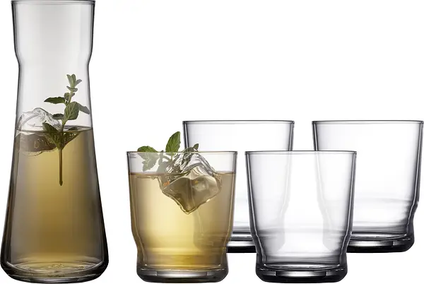 Lissabon Karaffset 5 delar Lyngby Glas - bild 1