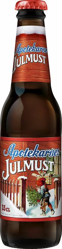 Julmust 33 cl engångsglas Apotekarnes - bild 1