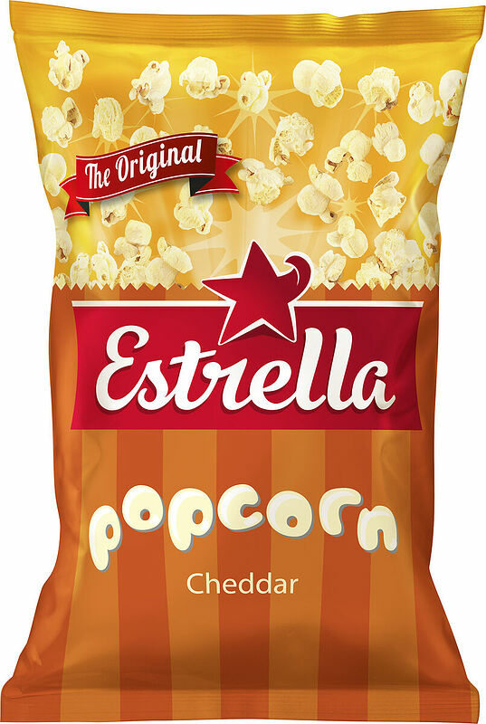 Popcorn Cheddar färdigpoppade Estrella - bild 1