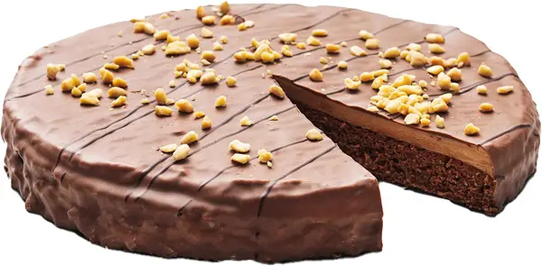 Chokladtårta Salt Karamell 14 bit Delicato - bild 1