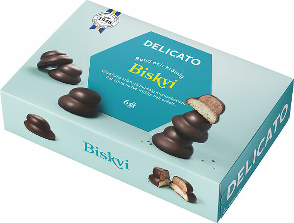 Biskvi 6-p 25 g Delicato - bild 1