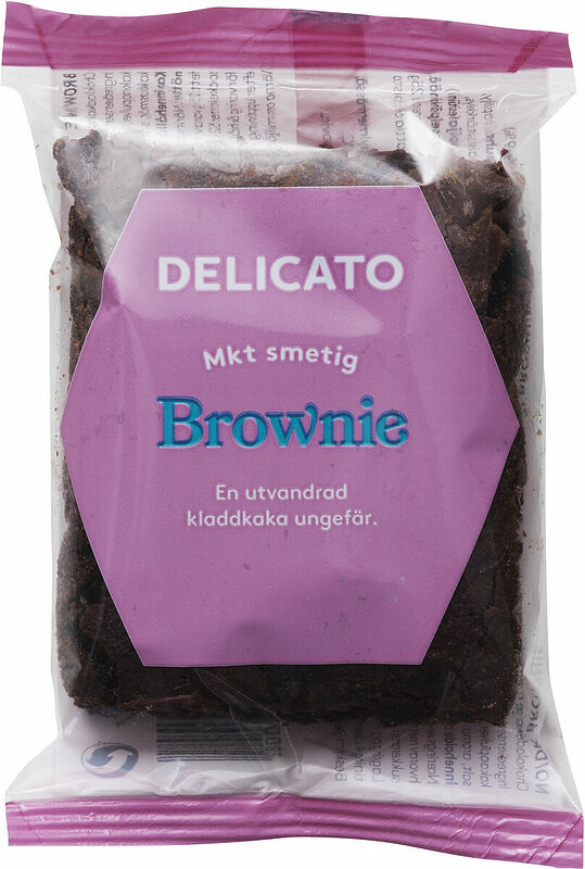 Singel Brownie fryst Delicato - bild 1