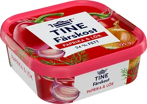 Färskost Paprika & Lök 24% Tine