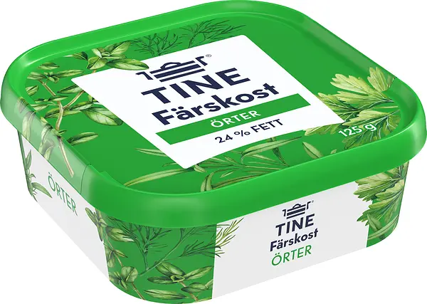 Färskost Örter 24% Tine - bild 1