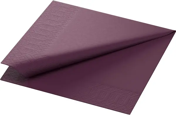 Servett 3 L Lila 33x33 cm Duni - bild 1