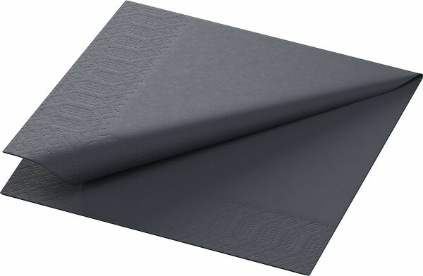 Servett 3 L Svart 24x24 cm Duni - bild 1