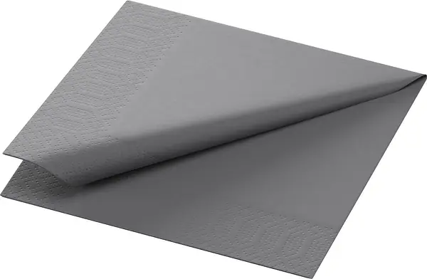 Servett 3 L Granitgrå 24x24 cm Duni - bild 1