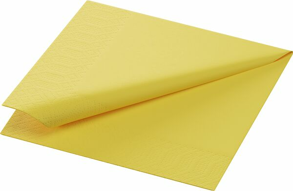 Servett 3 L Gul 24x24 cm Duni - bild 1