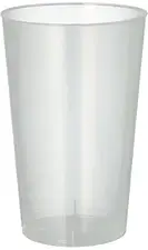 Plastglas Dricksglas Flergångs 0,3 L Ø 7,8 cm transparent