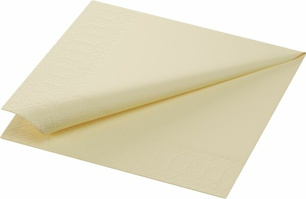 Servett 1 L vanilj 33x33 cm Duni - bild 1
