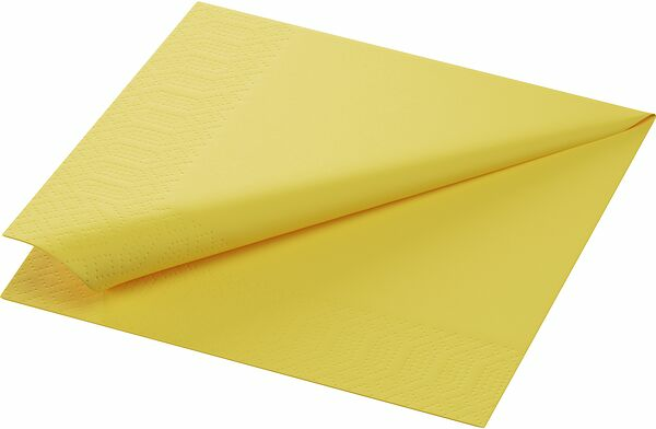 Servett 1 L gul 33x33 cm Duni - bild 1