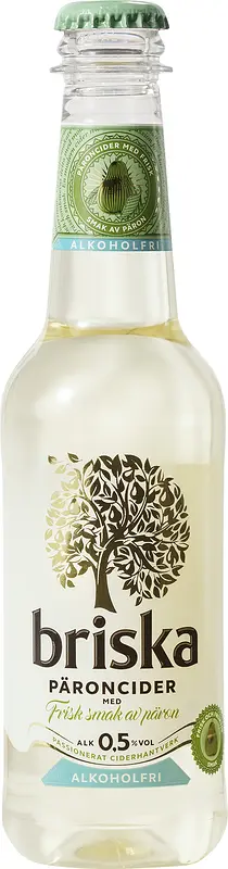 Briska Päroncider Alkoholfri 0,5% å-pet - bild 1