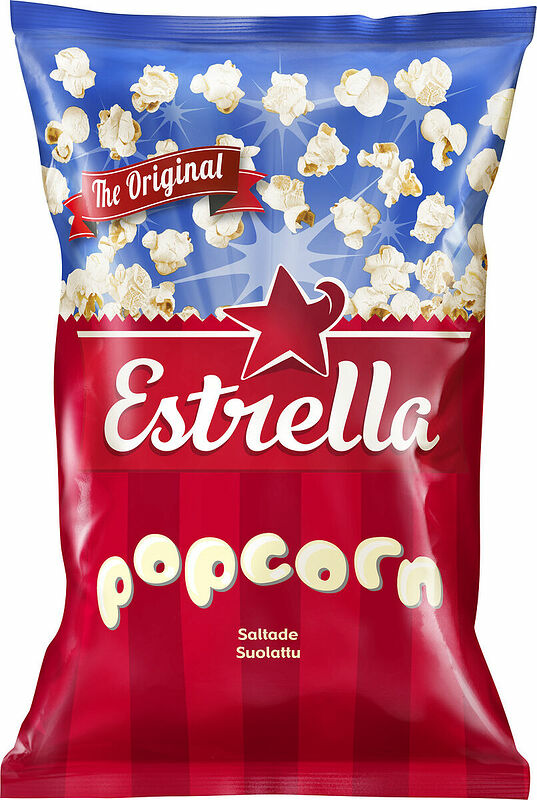 Popcorn Saltade färdigpoppade Estrella - bild 1