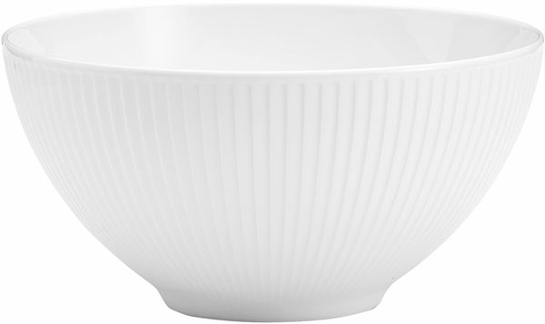 Plissé Skål vit 25 cm Pillivuyt - bild 1
