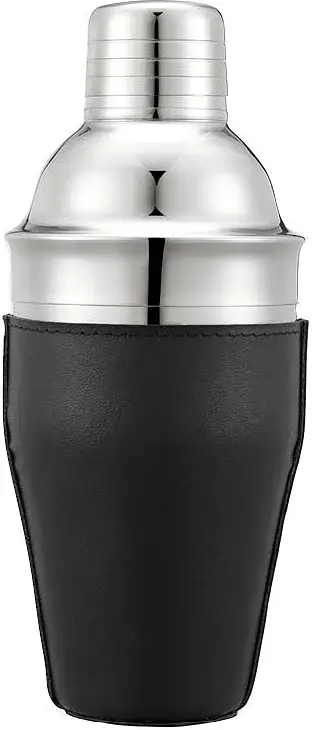 Ambro Shaker rostfritt i svart konstläder 5.0 dl Dorre - bild 1