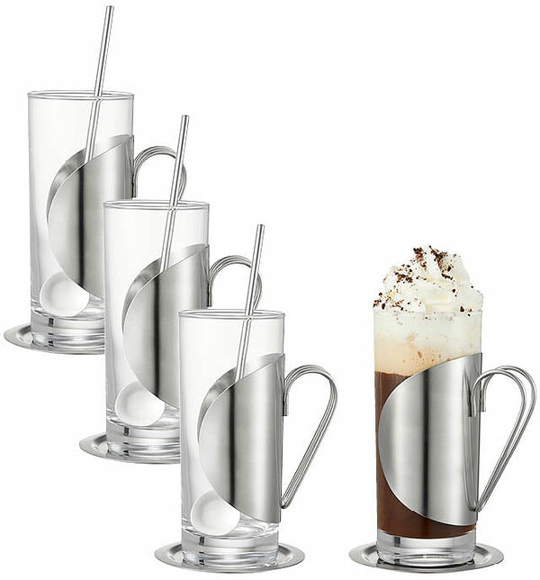 Darry Irish Coffee set Rostfritt stål 4-pack 12 delar Dorre - bild 1