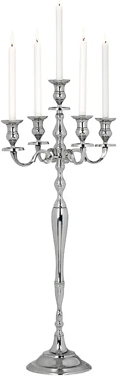 Alster Kandelaber aluminium 5 armad 100 cm Dorre - bild 1