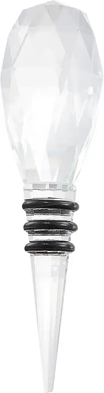 Glimmer Bottle stopper glas avlång platt 12 cm Dorre - bild 1