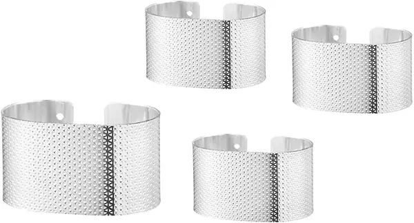 Svea Servettringar 6 pack försilvrad 3x5x3 cm Dorre - bild 1