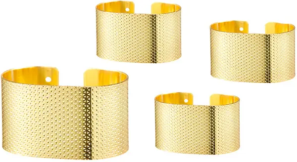 Svea Servettringar 6 pack förmässingad 3x5x3 cm Dorre - bild 1