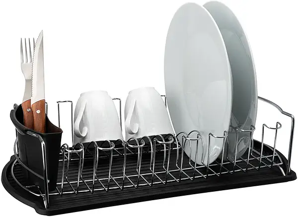 Disa Diskställ krom tallrik + bestickhållare Dorre - bild 1
