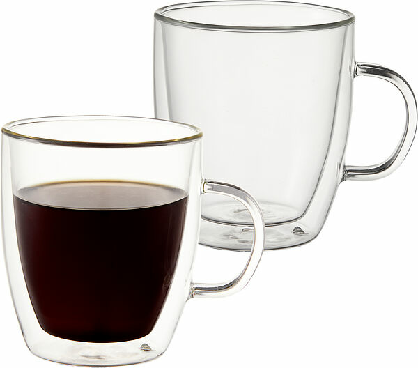 Kirk Kaffekopp dubbelvägg 2-pack 24 cl Dorre - bild 1