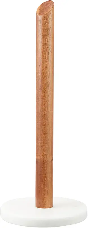 Penny Pappersrullehållare trä marmor höjd 32 dim 15 cm Dorre - bild 1