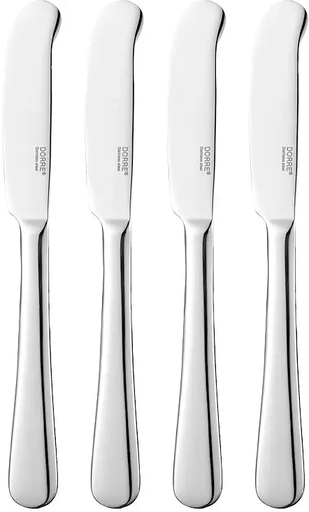 Sheli Smörkniv 4 st rostfritt stål 16,2 cm Dorre - bild 1