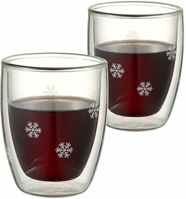 Snöstjärna Dubbelväggad Glas 2-pack 1,3 dl Dorre - bild 1