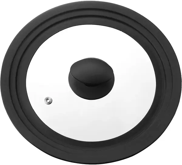 Una Universallock svart silikon runt glas 20,22,24 cm Dorre - bild 1