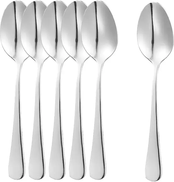Classic Kaffeskedar 6-pack 14x3 cm Rostfritt stål Dorre - bild 1
