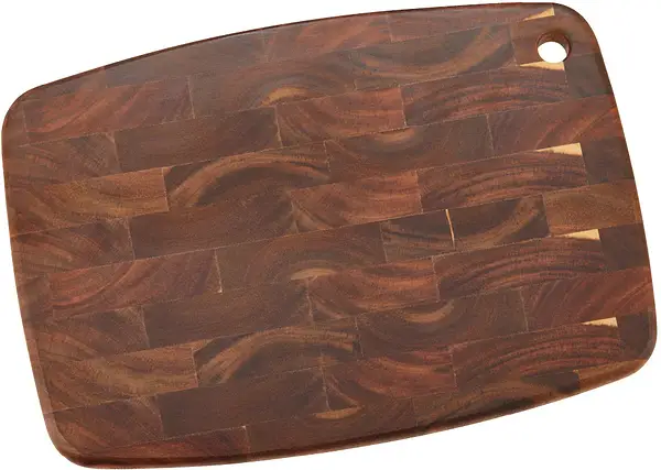 Sina Skärbräda oval akaciaträ 40x28x2cm Dorre - bild 1