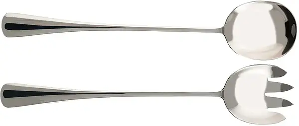 Flora Salladsbestick rostfritt stål längd 28 cm Dorre - bild 1