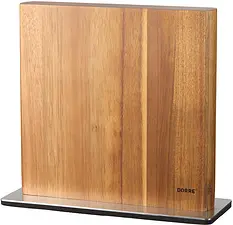 Kira Knivställ rostfri fot akaciaträ FSC magnet Dorre