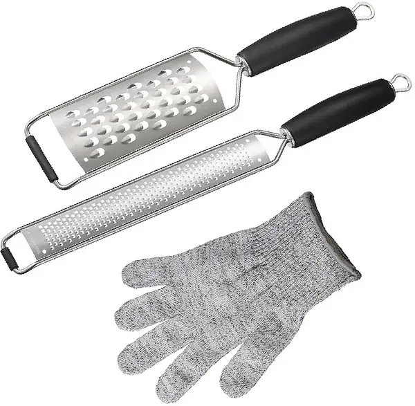 Rion Rivjärnset 2-pack med skyddshandske rostfri Dorre - bild 1