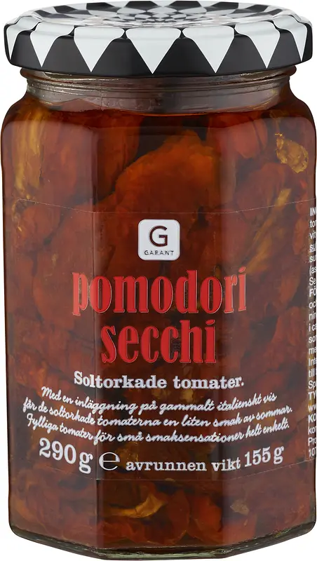 Soltorkade Tomater Pomodori Secchi 290 g Garant - bild 1