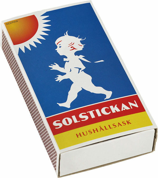 Tändstickor Hushållsask Solstickan - bild 1