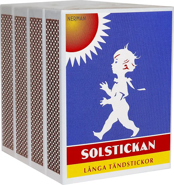 Tändstickor Långa stickor 4-p Solstickan - bild 1