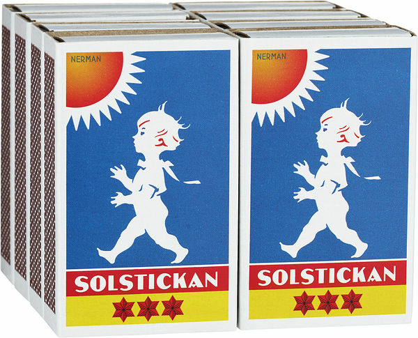 Tändstickor Bruksask 8-p Solstickan - bild 1