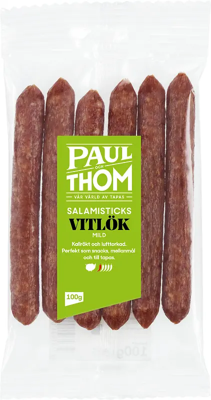 Salamisticks Vitlök Paul och Thom - bild 1